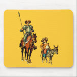 Don Quixote and Sancho Panza mousepads