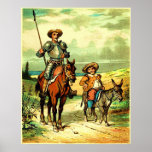 Don Quixote and Sancho Panza posters