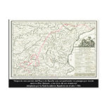 Don Quixote route Map - Cervantes Post Card
