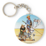DON QUIXOTE & SANCHO KEYCHAIN- IVth. Centenary