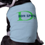Don Sphynx Cat Monogram Design pet clothing