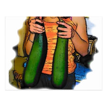 Don’t Hate My “Double Z” Zucchinis! Post Cards