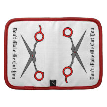 Don’t Make Me Cut You (Red Hair Cutting Scissors) Planners
