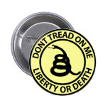 Don’t Tread on Me Pinback Buttons