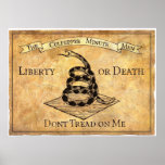 Don’t Tread on Me posters