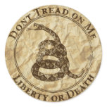 Don’t Tread on Me stickers