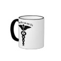Don’t Tread on Us Caduceus mugs