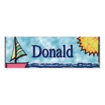 Donald Sailboat Bookmark