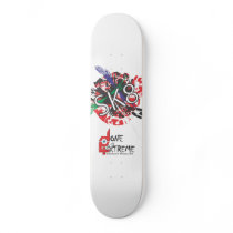 Done In Extreme SK8 Skateboard (woodgrain)