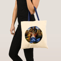 Doni Tondo or Doni Madonna by Michelangelo Canvas Bag
