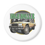 Donk Caprice Creme Refrigerator Magnets