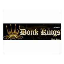 donk crown post cards