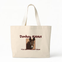 Donkey Addict Tote Bag