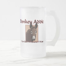 Donkey Addict Coffee Mugs