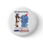 Donkey and Elephant Enough Partying! buttons
