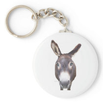 Donkey In Your Face Keychain