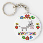 Donkey Lover Keychains