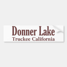 Donner Lake Bumper Sticker