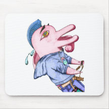 Donovan the Dolphin Mousepads