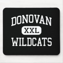 Donovan - Wildcats - Senior - Donovan Illinois Mouse Pads