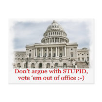 Don't argue with STUPID...