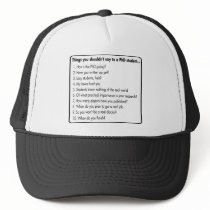 Don't ask a PhD Mesh Hats