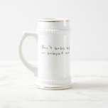 Don't baby sip or babysit me. coffee mugs