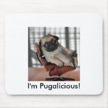 Don't be Pugnacious! Mouse Pad