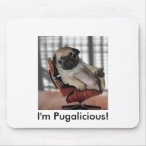 Don't be Pugnacious! Mouse Pad