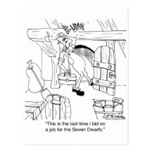 Don't Bid On Jobs With 3 Ft. Doors Post Cards