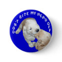 Don't Bite My Head Off Funny T-Shirts & Gifts buttons