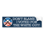 DONT BLAME ME! bumper stickers