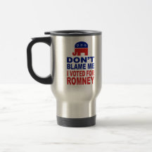 Don't Blame Me I Voted For Romney Mug