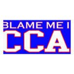Don't Blame Me I Voted McCain photo cards