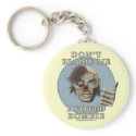 Don't Blame Me, I Voted Zombie keychains