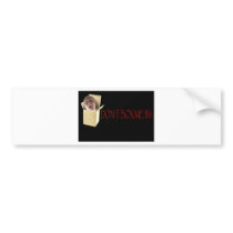 Don't box me in! bumper sticker