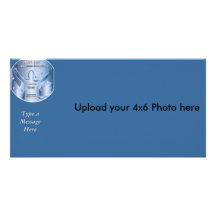 Don't count your Blessings...Receive them! Photo Card Template