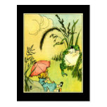 Don't Cry Frog Postcard