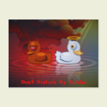 Don't Disturb My Circles postcards