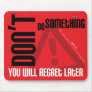 Don't Do... Christian sexual purity mousepad
