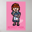 don't draw on the walls! posters