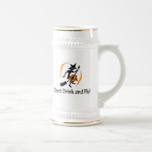Dont Drink And Fly Witch Mug