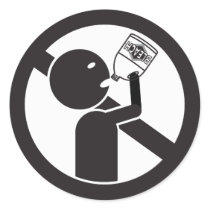 Don't Drink The Bleach Stickers