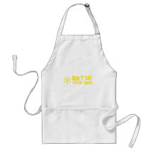 Don't Eat Yellow Snow - Funny, Comedy, Humour Aprons