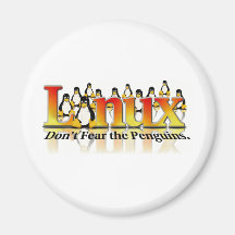 Don't Fear The Penguin Magnets