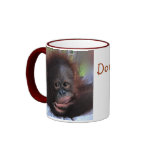 Don't forget me !  (Primate Baby) Coffee Mugs