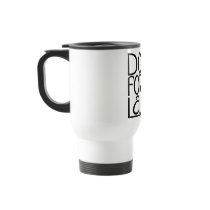 Don't Forget to Laugh black Travel Mug
