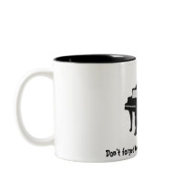 Don't forget to tip your piano player! Mug