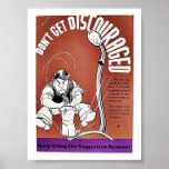 Don't Get Discouraged Poster