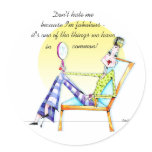Don't hate me... sticker